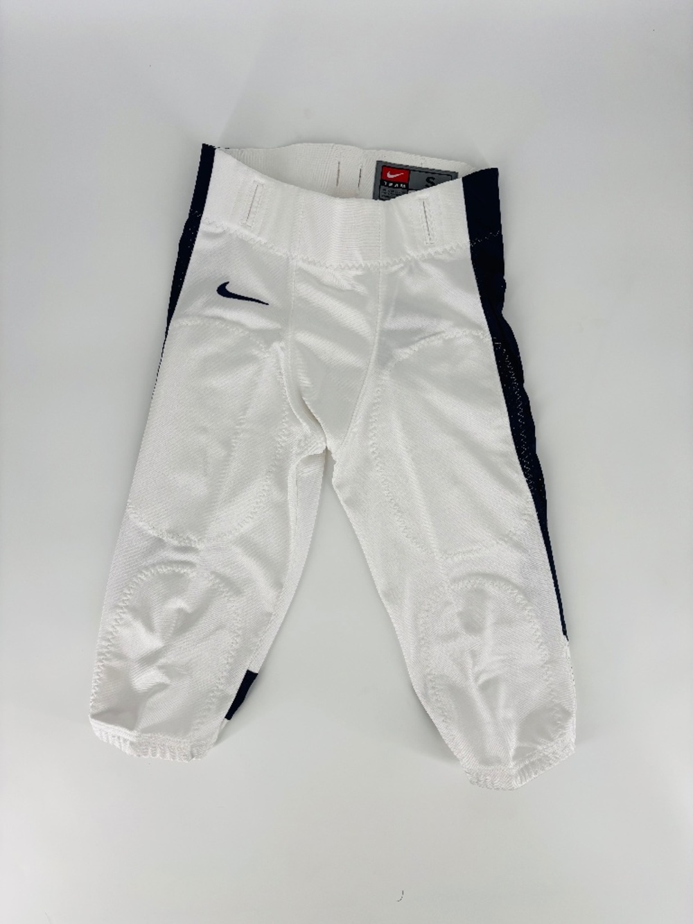 NWT Nike Mens Football Compression Athletic Pants White / Navy Size: S